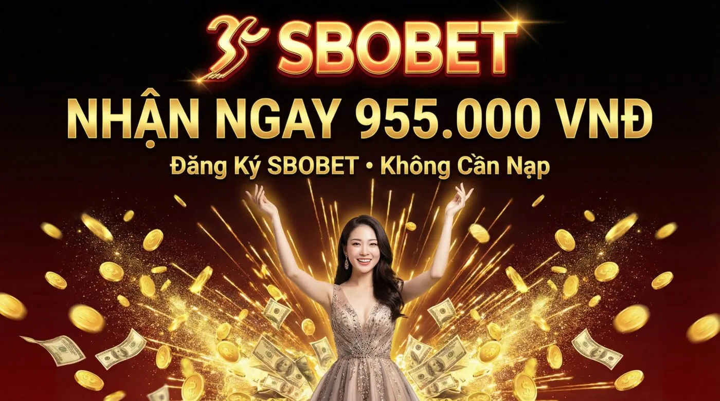 Đăng Ký Tài Khoản SBOBET Nhận 955K